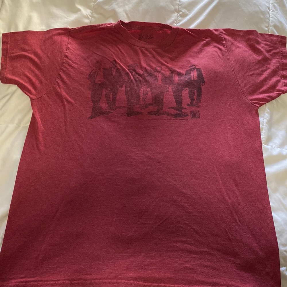 Reservoir Dogs Mens Large Red Ripple Junction T Shirt